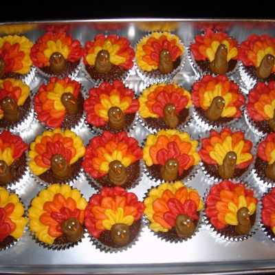 Turkey Cupcakes