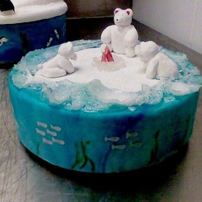 Polar Bear Cake