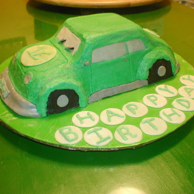 Vw Birthday Cake