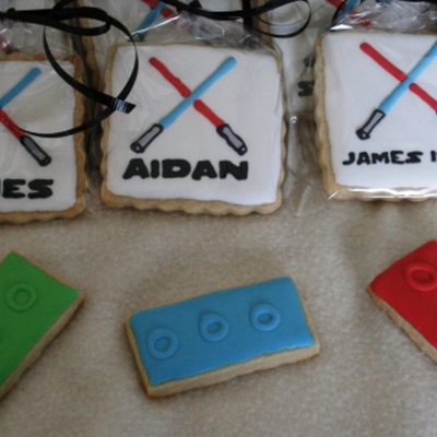 Lego Star Wars Cookies