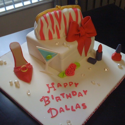 Fashion Birthday Cake!