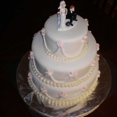 First Wedding Cake Ever