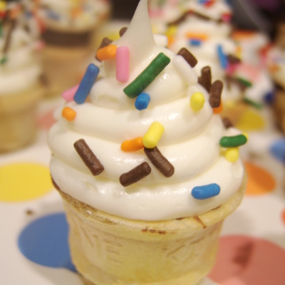 Mini Icecream Cupcakes