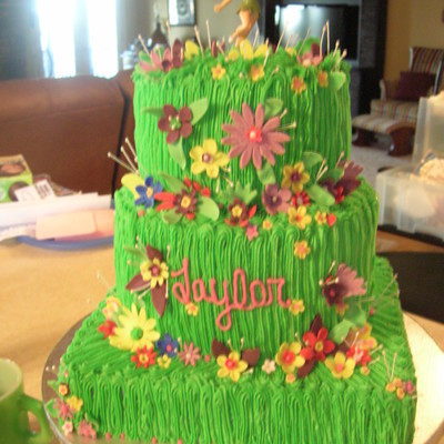 Tinkerbell Birthday Cake