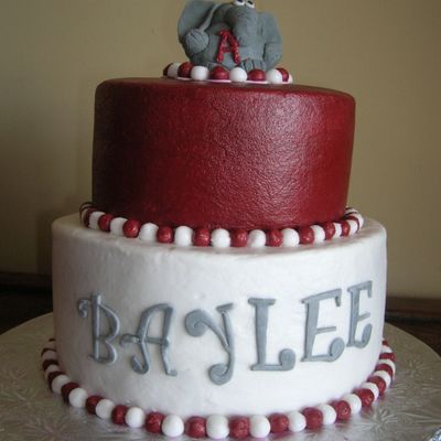 Alabama Birthday Cake