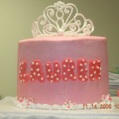 Tiara Birthday Cake