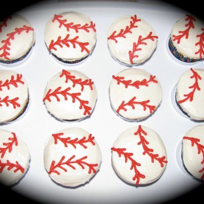 Baseball Cupcakes