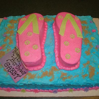 Flip Flop Cake