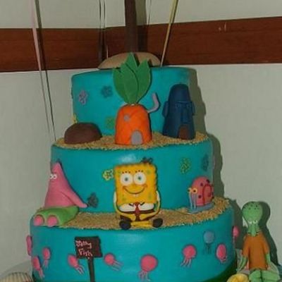 Spongebob Birthday Cake