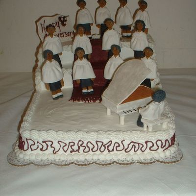 Youth Choir Anniversary Cake Pic 1
