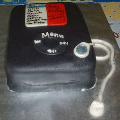 Ipod Birthday Cake