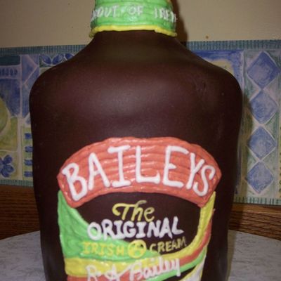 Dad's Baileys Bottle