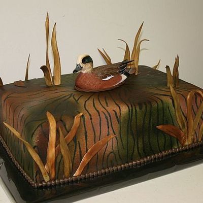 Duck Grooms Cake