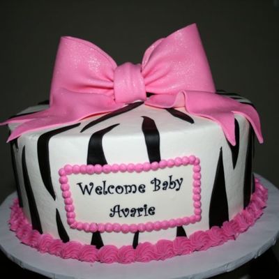 Zebra Baby Shower