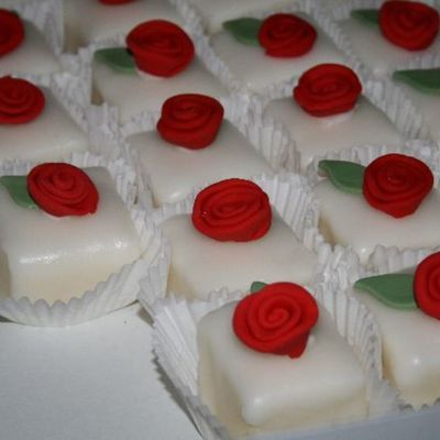 Rose Petit Fours