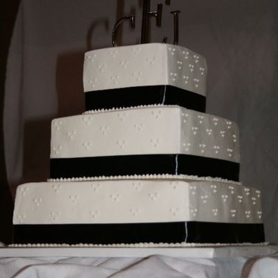 Three Tiered Wedding Cake