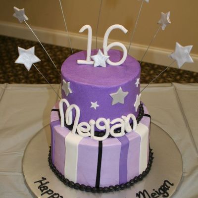 Sweet 16 Birthday Cake