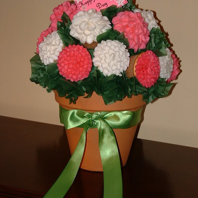 Mother's Day Bouquet Cupcake