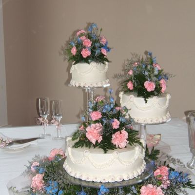 Simple Small Wedding Cake