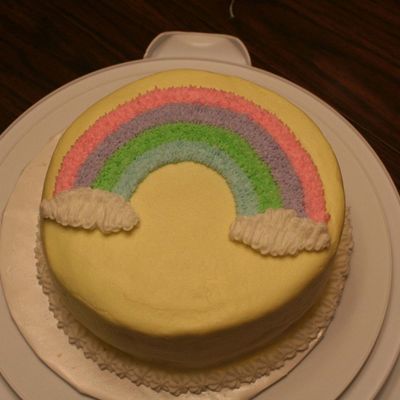 Wilton Class I - Rainbow Cake
