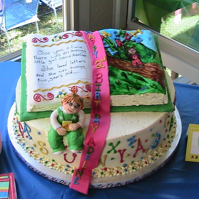 Daughter 2Nd Birthday Cake