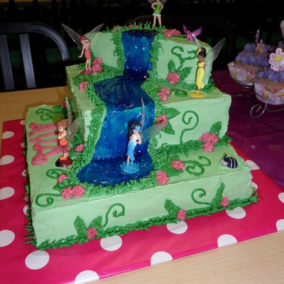 Tinker Bell Birthday Cake