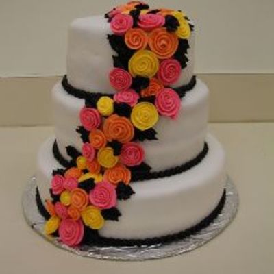 Wilton Course 3 Finale Cake