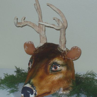 3-D Deer Head