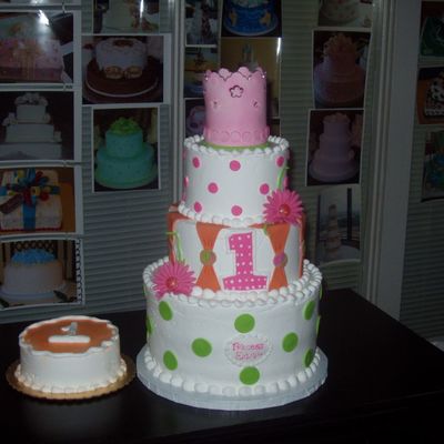 Emma's 1St Birthday Cake