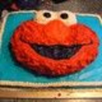 Elmo Cake