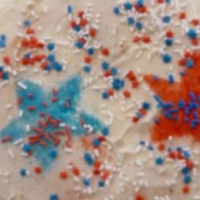 A 4Th Of July Star Cake