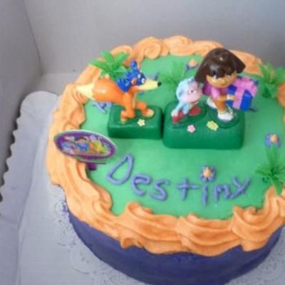 Dora The Explorer Cake