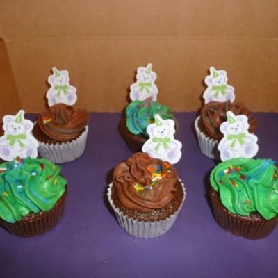 Baby's 1St Birthday Cupcakes