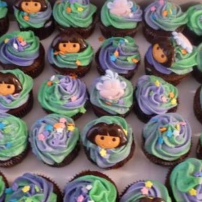 Dora The Explorer Cupcakes!