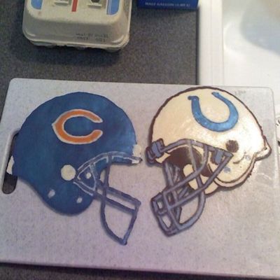 Candy Helmets For Cake