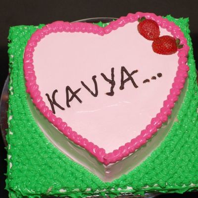 Sponge Cake With Strawberry Filling With Whip Cream