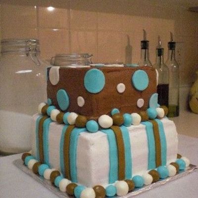 Boy Baby Shower Cake