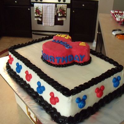 Lucas' 1St Mickey Mouse Birthday