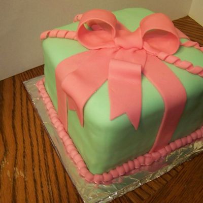 First Fondant Cake