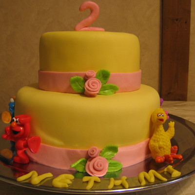 Birthday Cake For A 2 Year Old..with Elmo