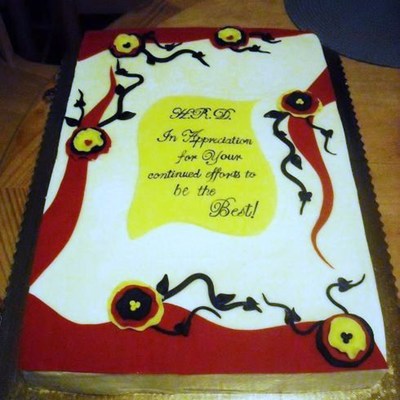 Full Sheet Cake For A Good Friend!