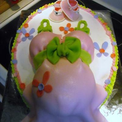 Mommy To Be Cake!