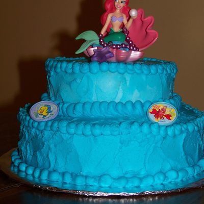 Ariel, The Little Mermaid Cake