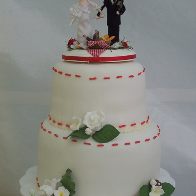 My 2Nd Wedding Cake
