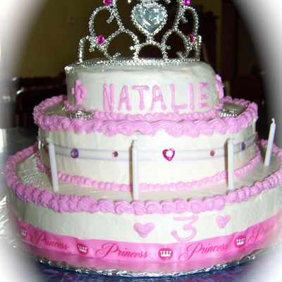 Birthday Princess Tiara Cake