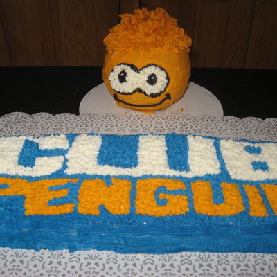 Club Penguin Cake