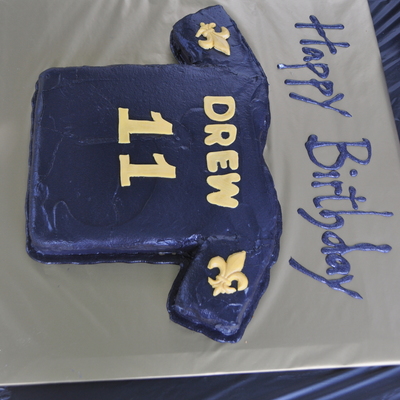 Saints Birthday Cake
