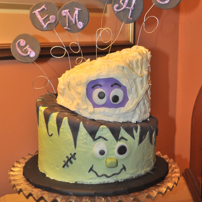 Topsy-Turvy Cake