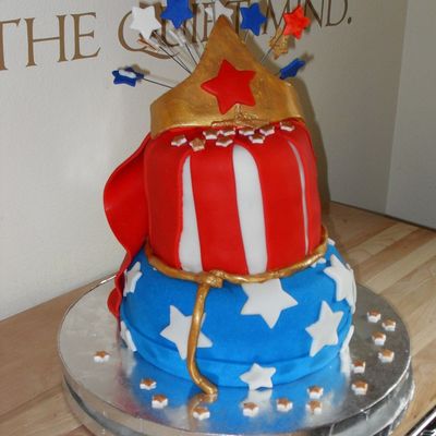 Wonder Woman Cake