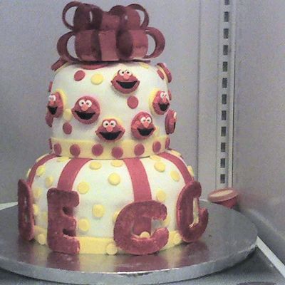 Elmo Cake